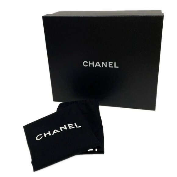 CHANEL - Gray Black Leather Chemical Fiber Women's Boots 678-040125 - Picture 8 of 8